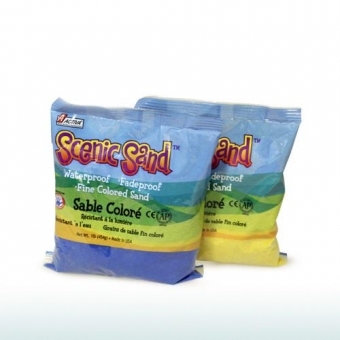 Scenic Sand™ Craft Colored Sand, Light Brown, 1 lb (454 g) Bag